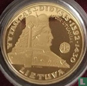 Litouwen 100 litu 2000 (PROOF) "Vytautas - Grand Duke of Lithuania" - Afbeelding 2