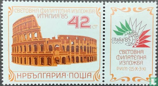 Postzegeltentoonstelling "ITALIA '85"