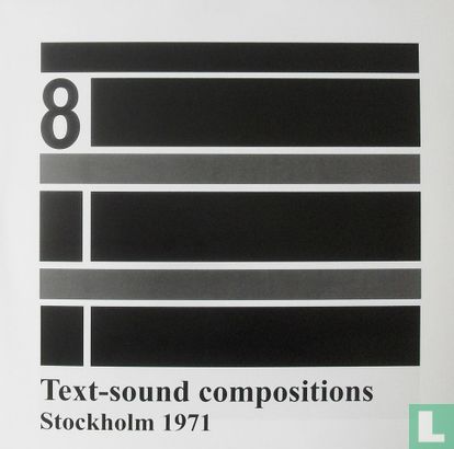 Text-Sound Compositions 8: Stockholm 1971 - Image 1