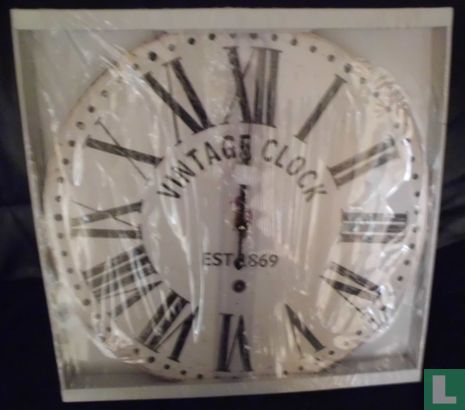 Vintage Clock Est. 1869 - Afbeelding 1