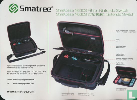 Smatree SmaCase N600S Fit for Nintendo Switch - Image 2