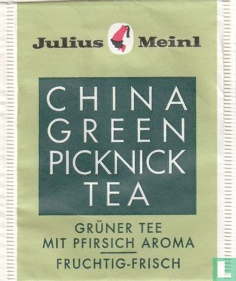 Grüner Tee mit Pfirsich Aroma - Afbeelding 1