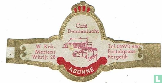 Café Dennenlucht Abonné - W. Kok-Mertens Witrijt 28 - Tel. 04970-446 Postelgrens Bergeijk - Afbeelding 1