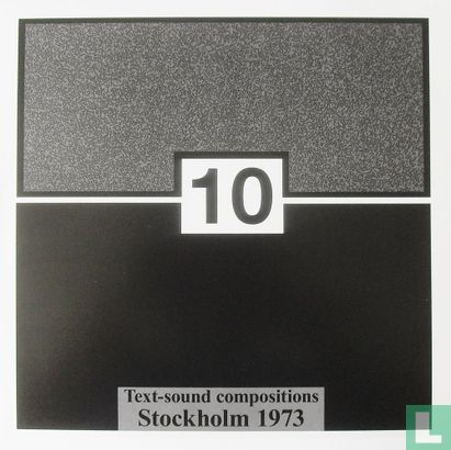 Text-Sound Compositions 10: Stockholm 1973 - Image 1