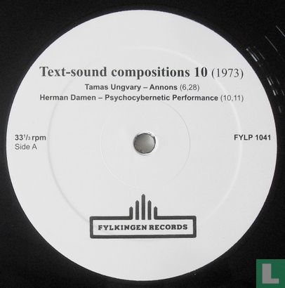 Text-Sound Compositions 10: Stockholm 1973 - Image 3