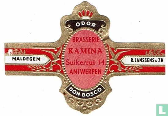 Odor Brasserie KAMINA Suikerrui 14, Antwerpen Don Bosco - Maldegem - R. Janssens & Zn - Afbeelding 1