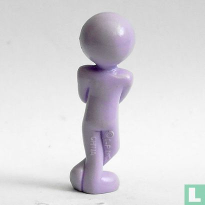 Smiley figurine (lilac) - Image 2