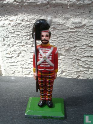 William Grant & Sons : Lead Toy : Highlander Soldier : Vintage : Scotch Whiskey - Afbeelding 1