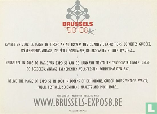 Expo 58 Atomium Brussels 1958 - 2008 - Image 2