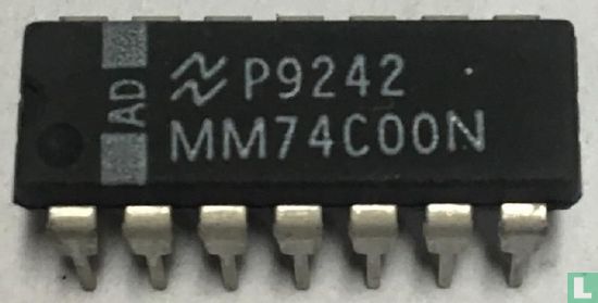 National Semiconductor - MM74c00N (4x Nand gates)
