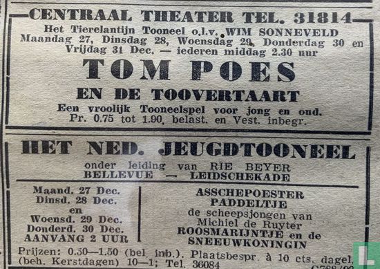 Tom Poes en de toovertaart [Amsterdam] - Image 1