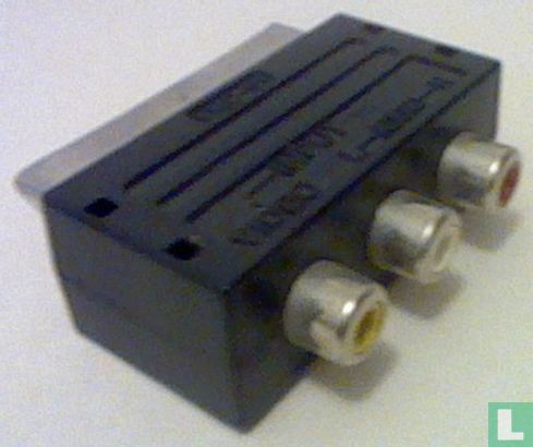 Adaptateur RCA (cinch) / Scart - Péritel pour Playstation - Afbeelding 1