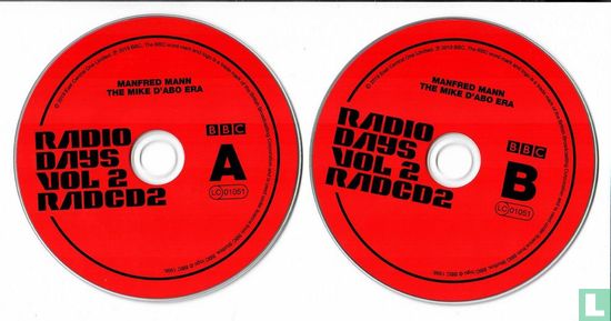 Radio Days Vol. 2 - The Mike d'Abo Era - Live at the BBC 66-69 - Afbeelding 3