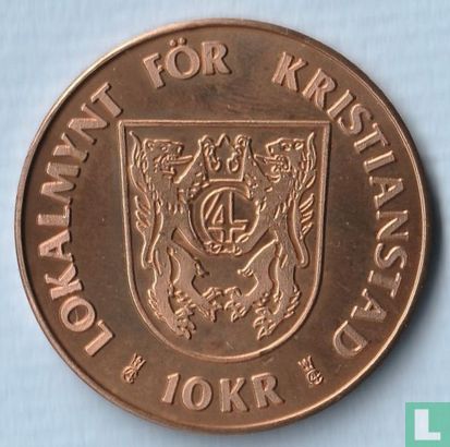 Kristianstad 10 kr 1979 - Afbeelding 2