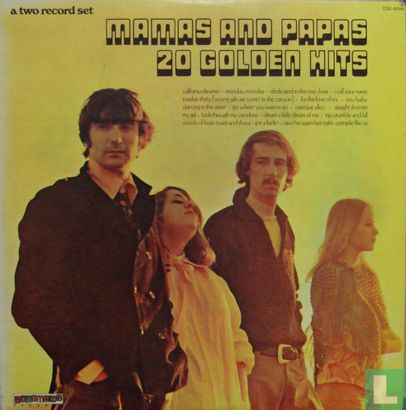 20 Golden Hits  THe Mamas & The Papas - Afbeelding 1