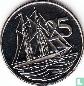 Îles Caïmans 25 cents 2008 - Image 2