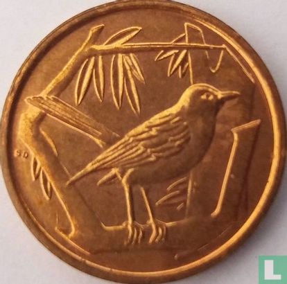 Îles Caïmans 1 cent 2013 - Image 2