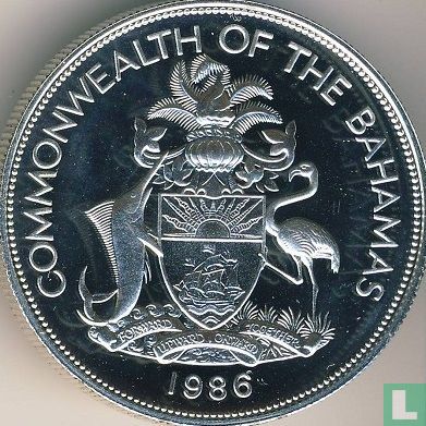 Bahamas 10 dollars 1986 "Commonwealth Games in Edinburgh" - Image 1
