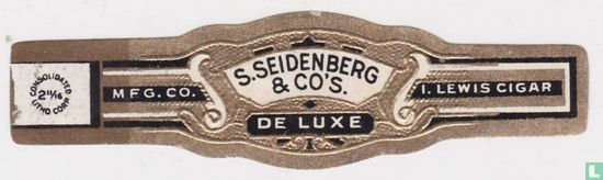 S. Seidenberg & Co's. De Luxe - MFG. Co. - I. Lewis Cigar - Image 1