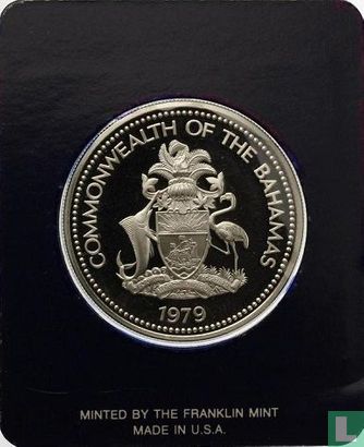 Bahamas 25 dollars 1979 (PROOF) "250th anniversary of Parliament" - Image 3