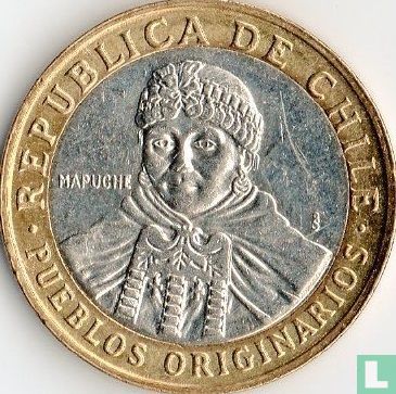 Chili 100 pesos 2010 - Afbeelding 2