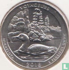 United States ¼ dollar 2018 (D) "Voyageurs National Park" - Image 1