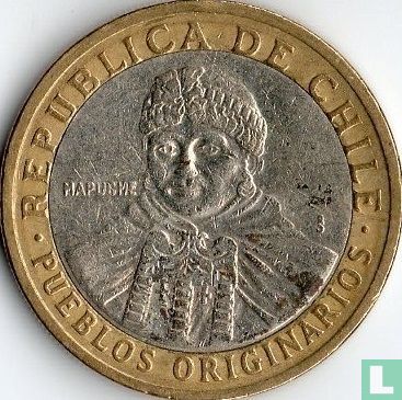 Chili 100 pesos 2006 - Image 2
