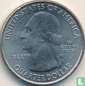 Verenigde Staten ¼ dollar 2015 (D) "Nebraska Homestead" - Afbeelding 2