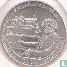 Verenigde Staten ¼ dollar 2017 (P) "Frederick Douglass National Historic Site - District of Columbia" - Afbeelding 1
