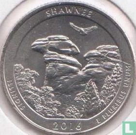 Vereinigte Staaten ¼ Dollar 2016 (P) "Shawnee National Park" - Bild 1