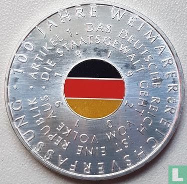 Deutschland 20 Euro 2019 "100th anniversary of the Weimar Constitution" - Bild 2