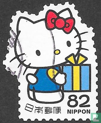 Greeting stamps Hello Kitty