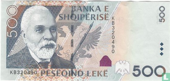 Albanië 500 Lekë  - Afbeelding 1
