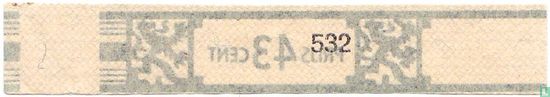 Prijs 43 cent - (Achterop nr. 532) - Image 2