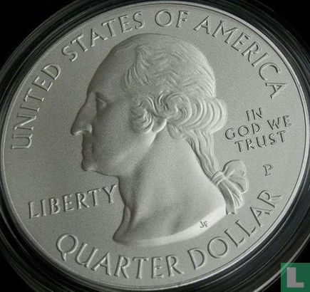 Verenigde Staten ¼ dollar 2014 (5oz zilver - P) "Everglades national park - Florida" - Afbeelding 2