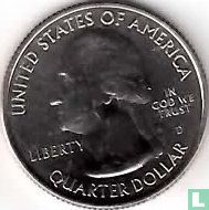 Verenigde Staten ¼ dollar 2014 (D) "Arches national park - Utah" - Afbeelding 2