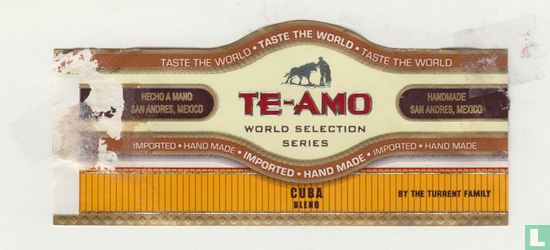 Te-Amo - World Selection Series - Hecho A Mano San Andres Mexico - Hand Made San Andres Mexico - Afbeelding 1