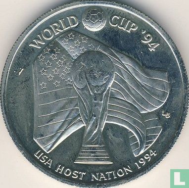 Îles Turques et Caïques 5 crowns 1993 "1994 Football World Cup - USA host nation" - Image 1
