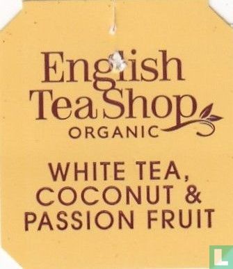 English Tea Shop  Organic White Tea, Coconut & Passion Fruit / Brew 2-3 mins - Image 1