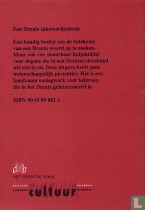 Zakwoordenboek Drents-Nederlands Nederlands-Drents - Afbeelding 2