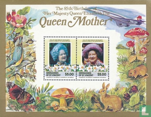 85e verjaardag van de koningin-moeder  