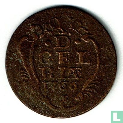 Gelderland 1 duit 1766 - Afbeelding 1
