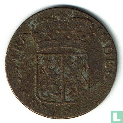 Gelderland 1 duit 1766 - Afbeelding 2