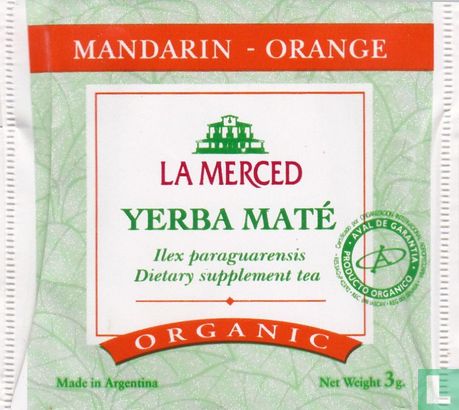 Yerba Maté Mandarin - Orange   - Image 1
