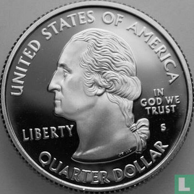 United States ¼ dollar 2008 (PROOF - copper-nickel clad copper) "Alaska" - Image 2