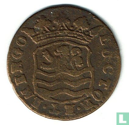 Zeeland 1 duit 1752 - Afbeelding 2