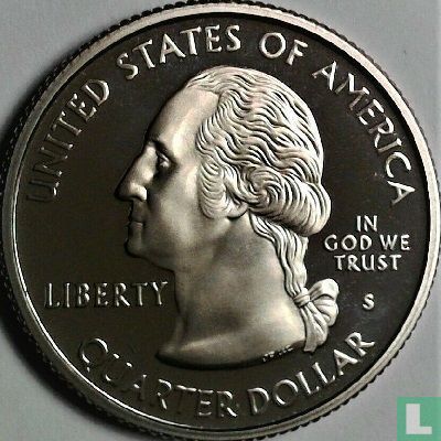 Verenigde Staten ¼ dollar 2008 (PROOF - koper bekleed met koper-nikkel) "Hawaii" - Afbeelding 2
