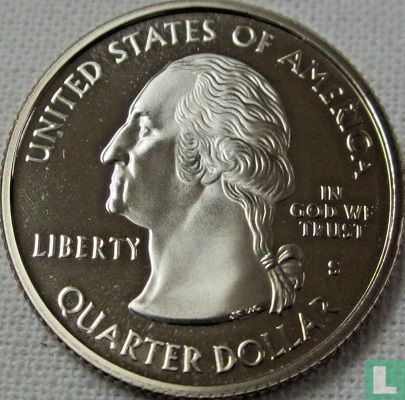 United States ¼ dollar 2006 (PROOF - copper-nickel clad copper) "North Dakota" - Image 2