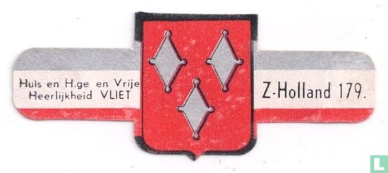 Huis en H.ge en Vrije Heerlijkheid VLIET Z-Holland  - Afbeelding 1