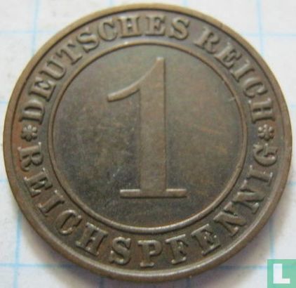 Duitse Rijk 1 reichspfennig 1929 (A) - Afbeelding 2